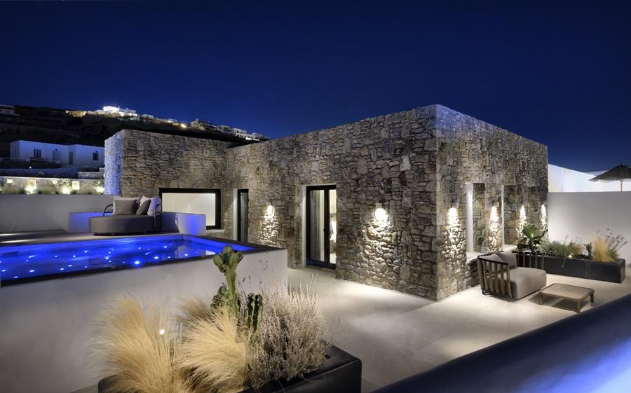 אורנוס Aeonic Suites & Spa - Only Adults מראה חיצוני תמונה